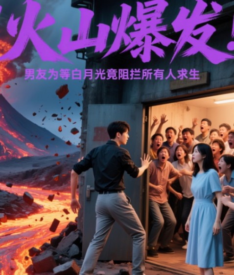 精彩小说推荐《火山爆发，男友为等白月光竟阻拦所有人求生》全文+后续