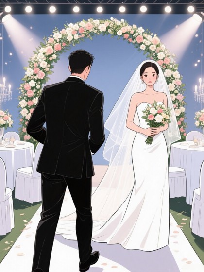 未婚夫的女資助生把婚禮改成狗的冥婚，我當