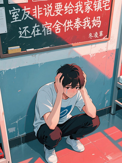 室友非說要給我家鎮宅，還在宿舍供奉我媽