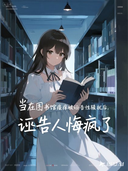 當在圖書館瘙癢被誣告性騷擾後，誣告人悔瘋