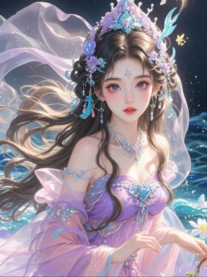 鳳尾琴音滅，燃儘眉間雪