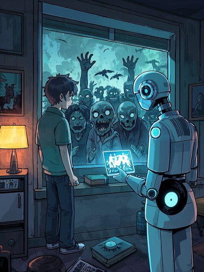 末日降臨，我和我的怨種管家