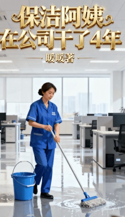 保潔阿姨在公司乾了4年