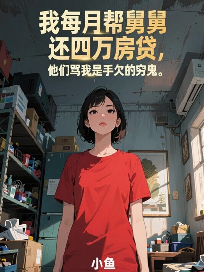 我每月幫舅舅還四萬房貸，他們罵我是手欠的