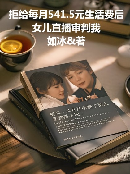 拒給每月541.5元生活費後，女兒直播審