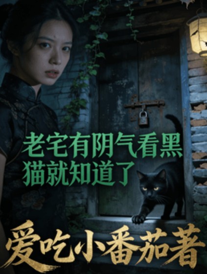 老宅有陰氣看黑貓就知道了