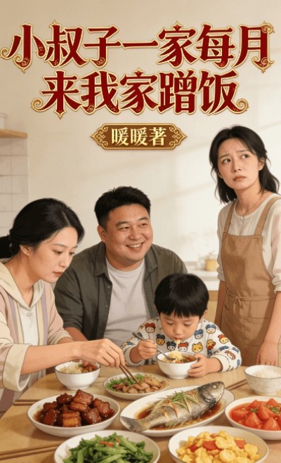 小叔子一家每月來我家蹭飯