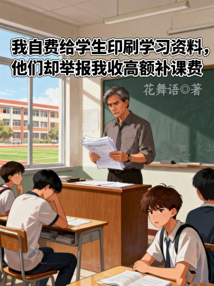 我自費給學生印刷學習資料，他們卻舉報我收