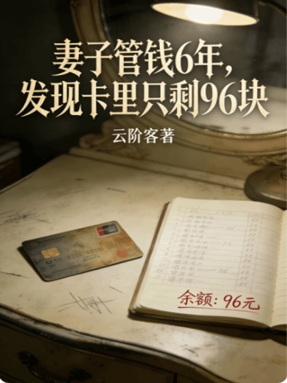 妻子管錢6年，發現卡裡隻剩96塊