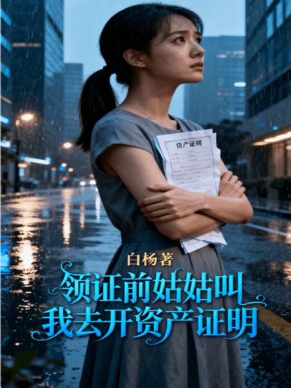 領證前姑姑叫我去開資產證明