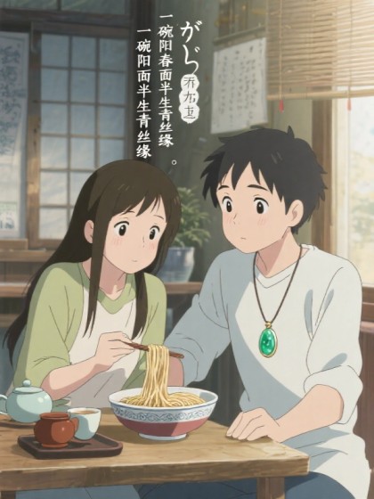 一碗陽春麪半生青絲緣