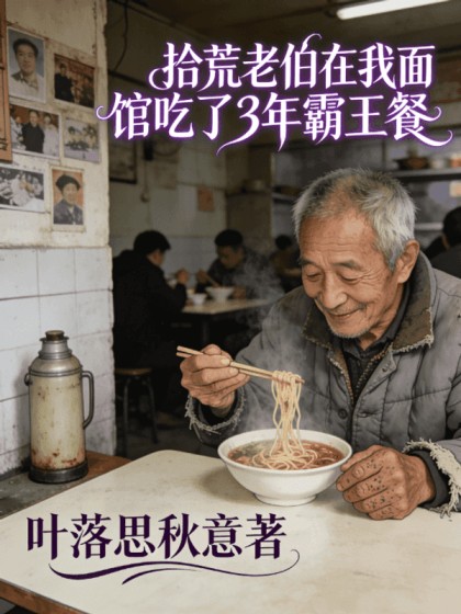 拾荒老伯在我麪館吃了3年霸王餐