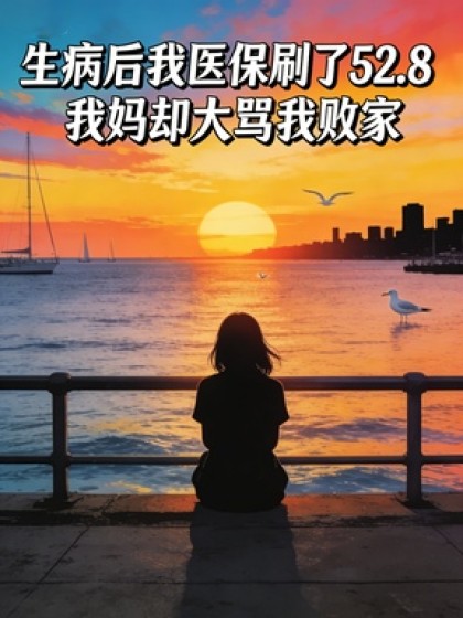 醫保刷了52.8，我媽罵我敗家