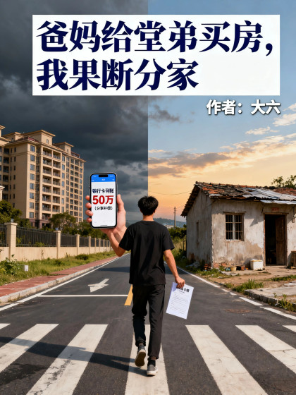 爸媽給堂弟買房，我果斷分家